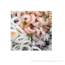 Frozen IQF raw mixed seafood in Fish